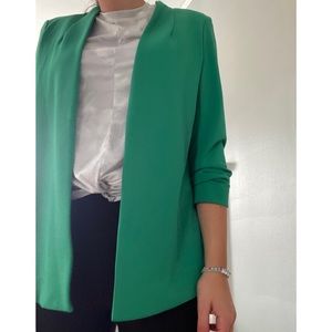 💚Green Quarter Sleeve Woman’s Blazer💚